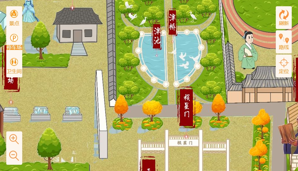 莒县手绘地图景区语音讲解导览系统：智慧景区建设的基石